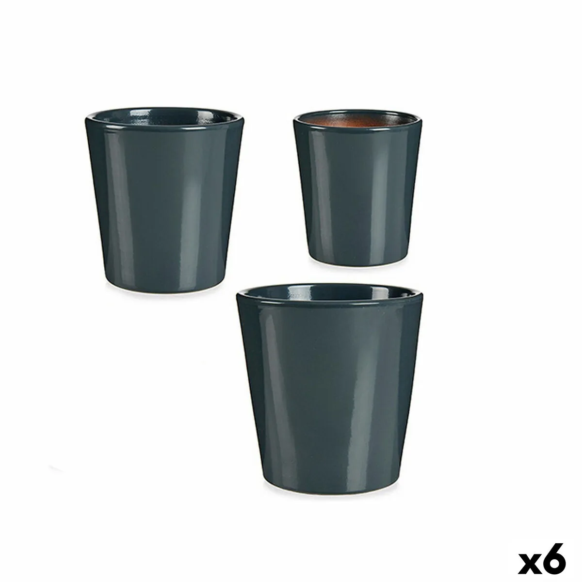 Set de pots ibergarden lince pq 7011 anthracite argile 6 unites s361678469. Votre style, votre personnalité, nos produits : bienvenue chez Diaytar !