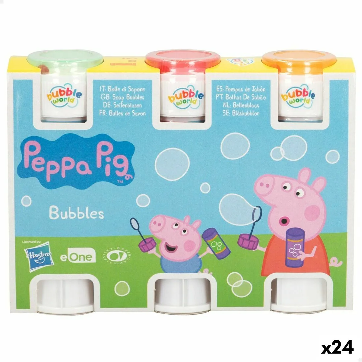 Set de souffleurs de bulles peppa pig 3 pieces 60 ml 24 unites s890280893. Du salon à la chambre, Diaytar habille votre intérieur avec élégance.
