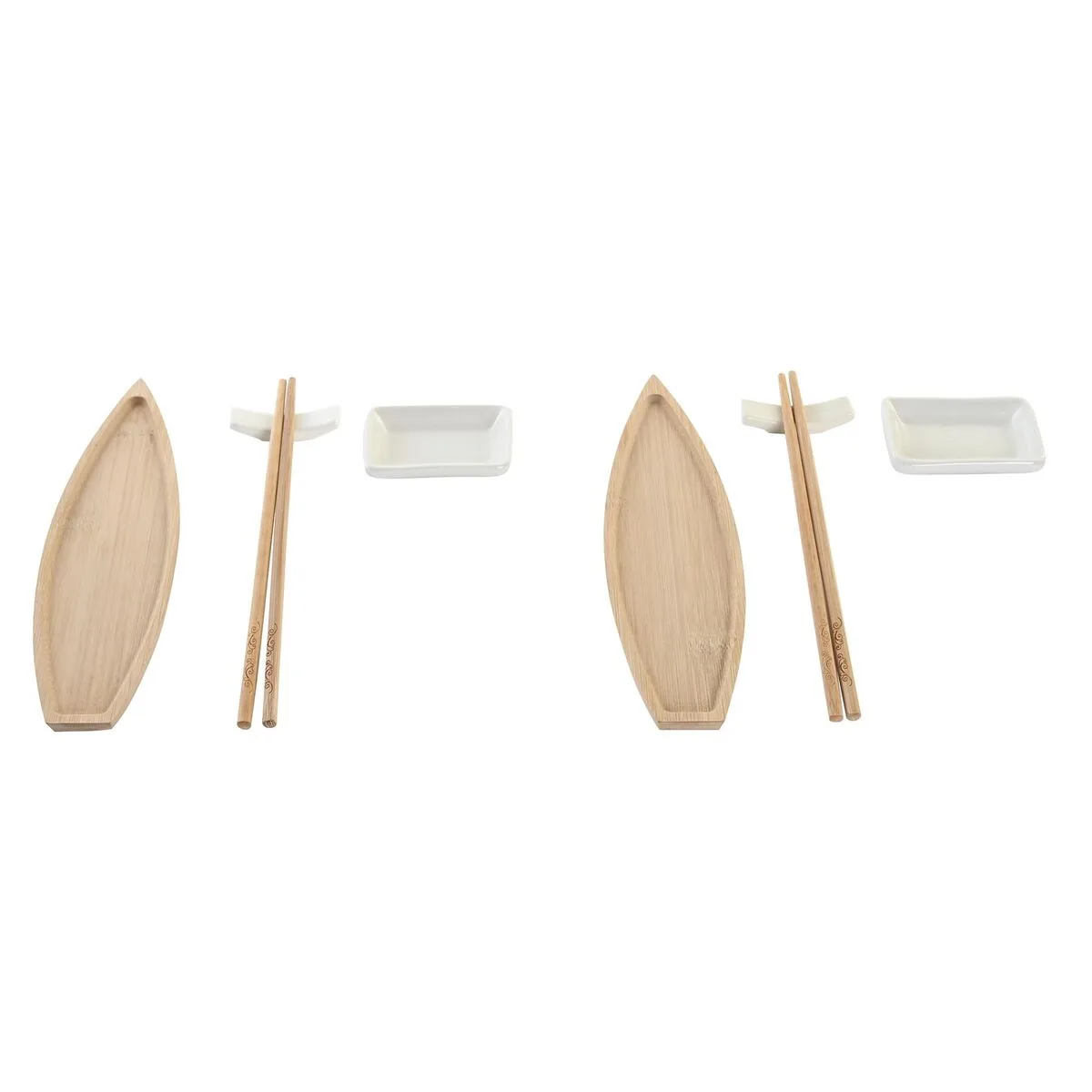Set de sushi dkd home decor 8 x 5 x 2 cm ceramique naturel blanc oriental s304139642. Créez votre look signature avec les pièces mode sélectionnées par Diaytar.
