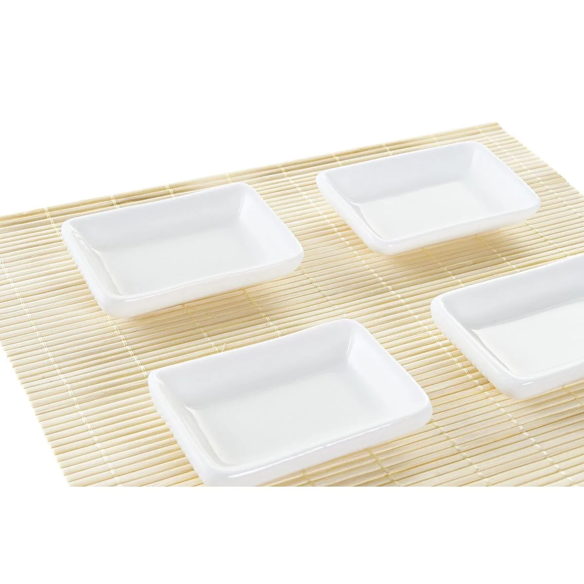 Set de sushi dkd home decor metal bambou blanc naturel oriental 30 x 40 cm 28 x 22 x 2 5 cm 9 pieces s303727421. La mode selon Diaytar : audacieuse, accessible et toujours dans l'air du temps.