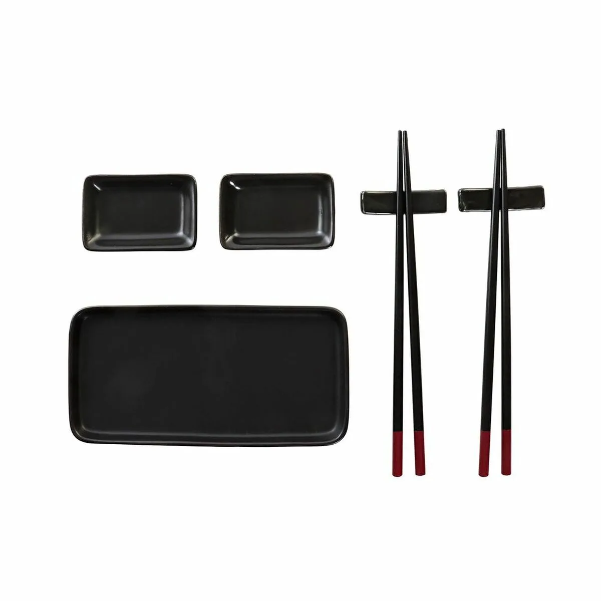 Set de sushi dkd home decor noir bambou gres 31 3 x 19 3 x 2 7 cm s303727684. Plongez dans l'univers Diaytar, votre référence pour des produits du quotidien, high-tech et déco, tous porteurs de tendances