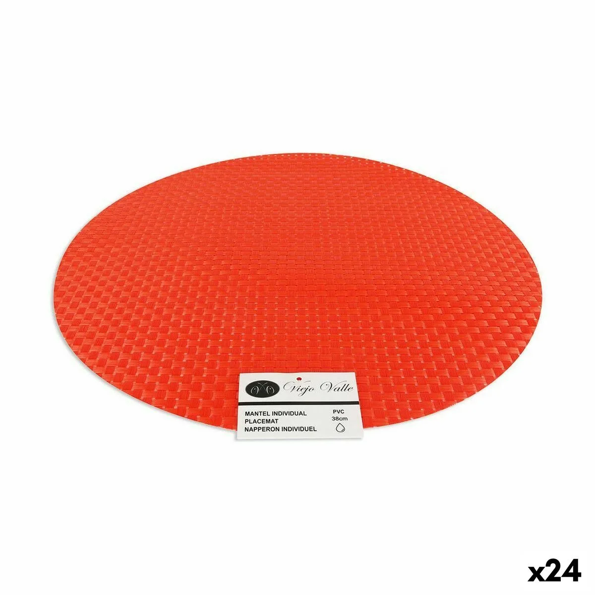 Set de table viejo valle orange 38 cm 24 unites s222910999. Exprimez votre personnalité avec les accessoires tendance de Diaytar.