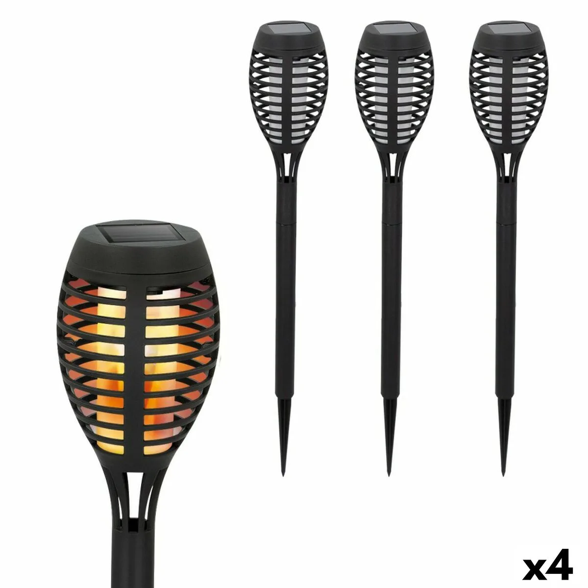 Set de torches de jardin solaires aktive plastique 7 5 x 50 x 7 5 cm 4 unites s890129378. L'expérience Diaytar : une interface fluide pour découvrir une multitude de produits alignés avec les tendances actuelles