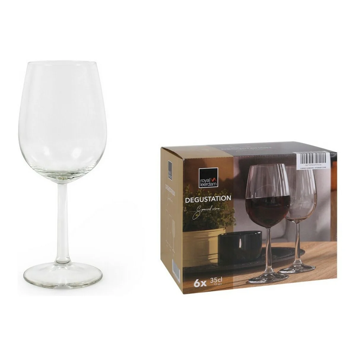 Set de verres a vin royal leerdam degustation 350 ml 6 pieces 6 unites s221026592. Votre style, votre personnalité, nos produits : bienvenue chez Diaytar !