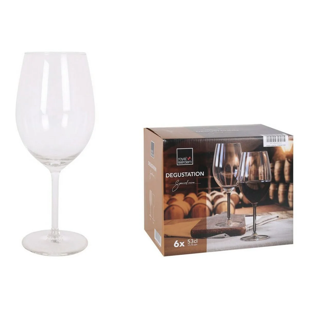 Set de verres a vin royal leerdam degustation 530 ml 6 pieces 6 unites s221026633. Pour un shopping sans contrainte et plein de bonnes surprises, Diaytar est la destination ultime des produits généralistes
