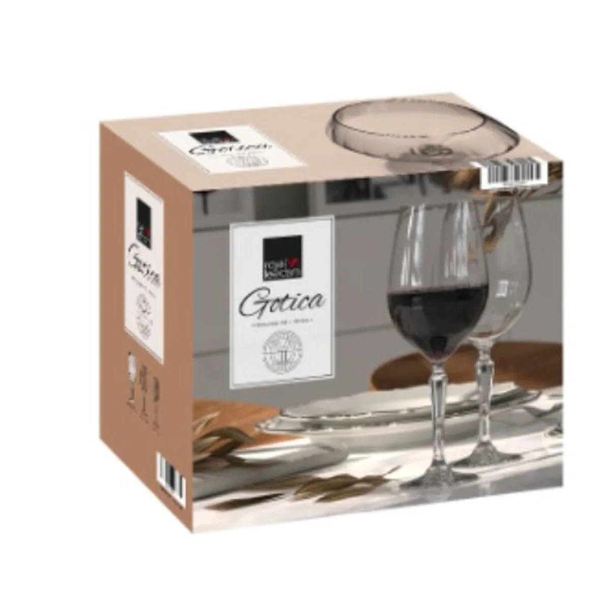 Set de verres a vin royal leerdam gotica 600 ml 6 pieces 6 unites s221370143. Diaytar, c'est la boîte à outils de votre vie idéale. Des produits pour construire, embellir et optimiser votre quotidien.