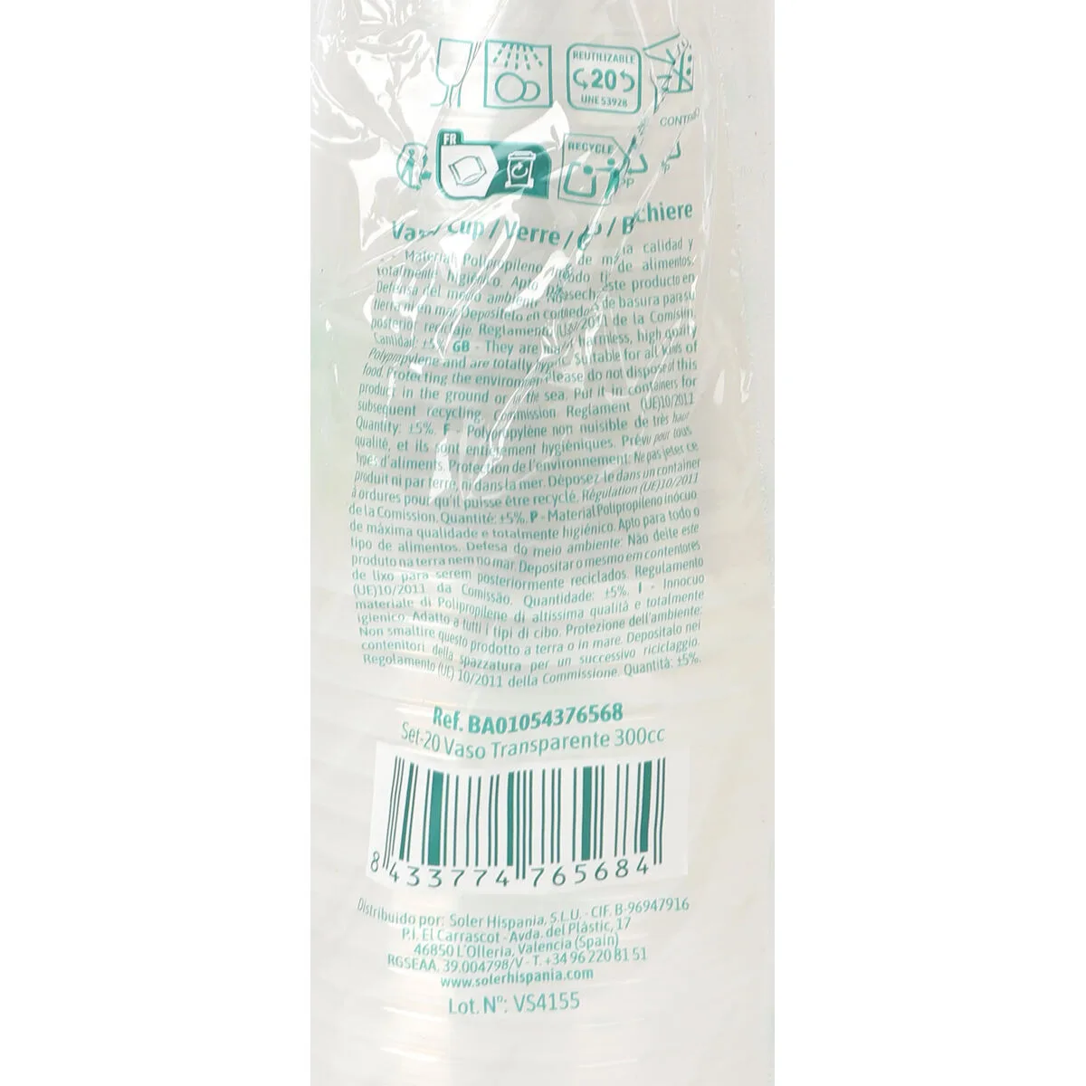 Set de verres algon 300 ml 20 pieces 24 unites s223762430. Diaytar : Votre destination shopping en ligne pour découvrir les dernières tendances et produits généraux soigneusement sélectionnés