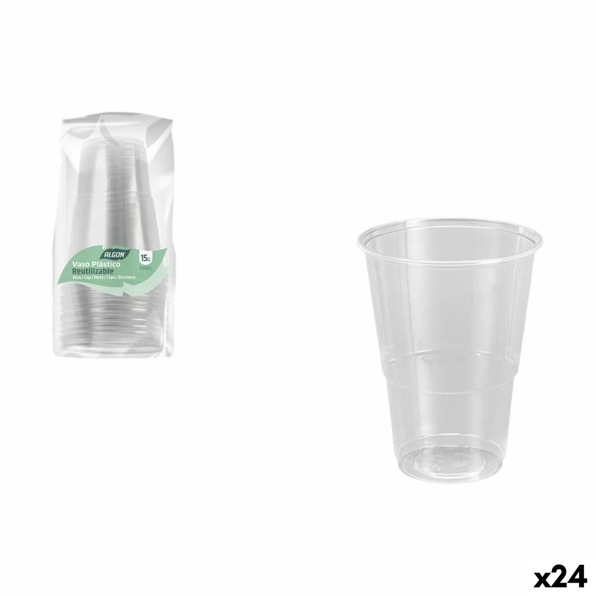 Set de verres algon 330 ml 15 pieces 24 unites s223652594. Osez l'expérience Diaytar et découvrez comment des produits bien choisis peuvent éléver votre qualité de vie.