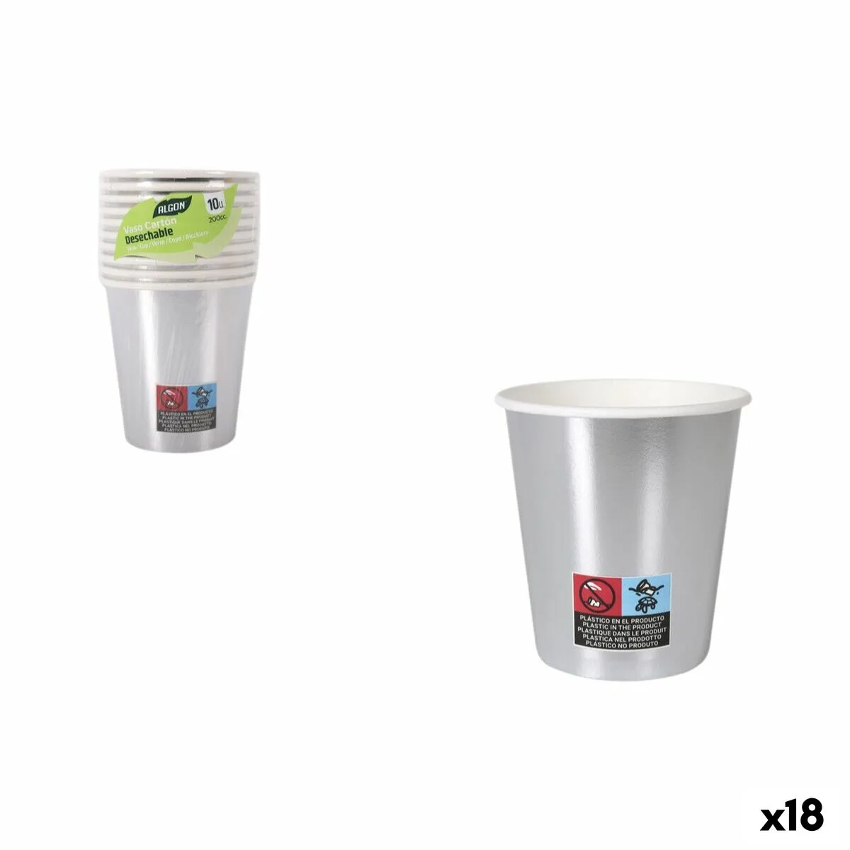 Set de verres algon argente 200 ml 10 pieces 18 unites s223722272. Diaytar, le partenaire de ceux qui veulent une vie mieux équipée, mieux designée et plus connectée, tout simplement.Diaytar : Le laboratoire des tendances où naissent vos futurs produits préférés, des essentiels aux plus innovants.