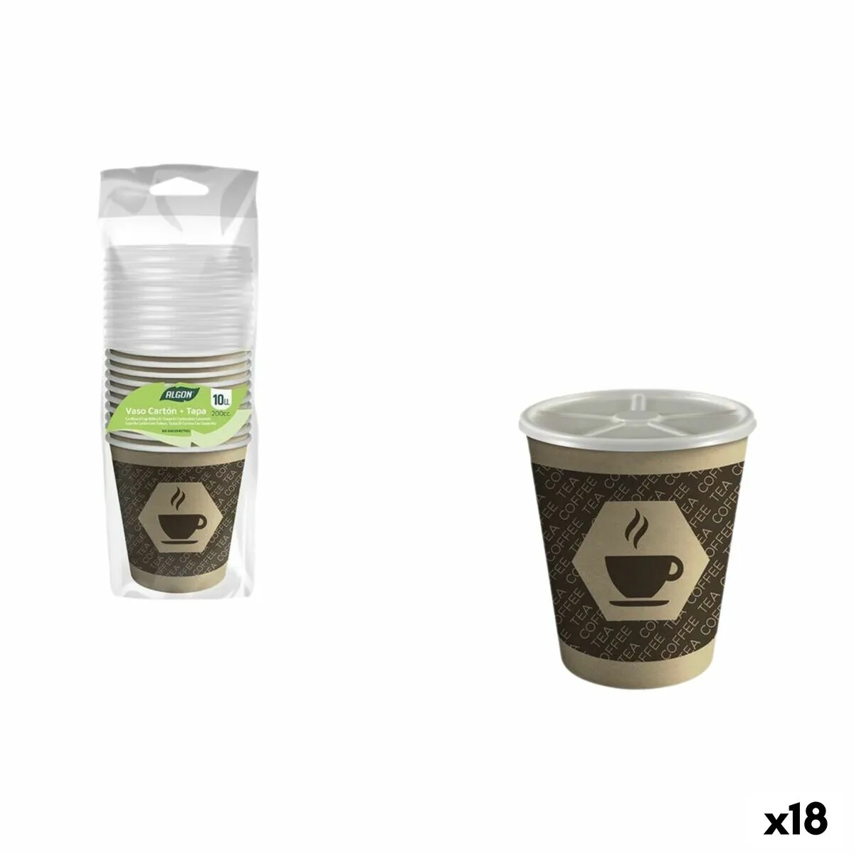 Set de verres algon marron 200 ml 10 pieces 18 unites s223451744. L'ambition de Diaytar : devenir votre boutique en ligne de référence pour tous les produits qui améliorent votre vie