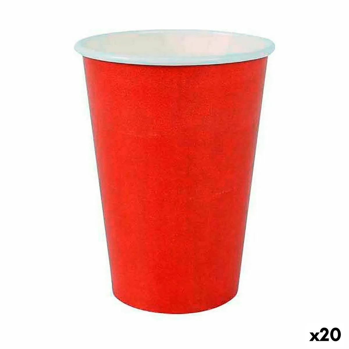Set de verres algon produits a usage unique carton rouge 20 pieces 220 ml 20 unites s223176774. Diaytar, c'est la convergence entre votre style unique et notre sélection infinie de produits qui lui correspondent.