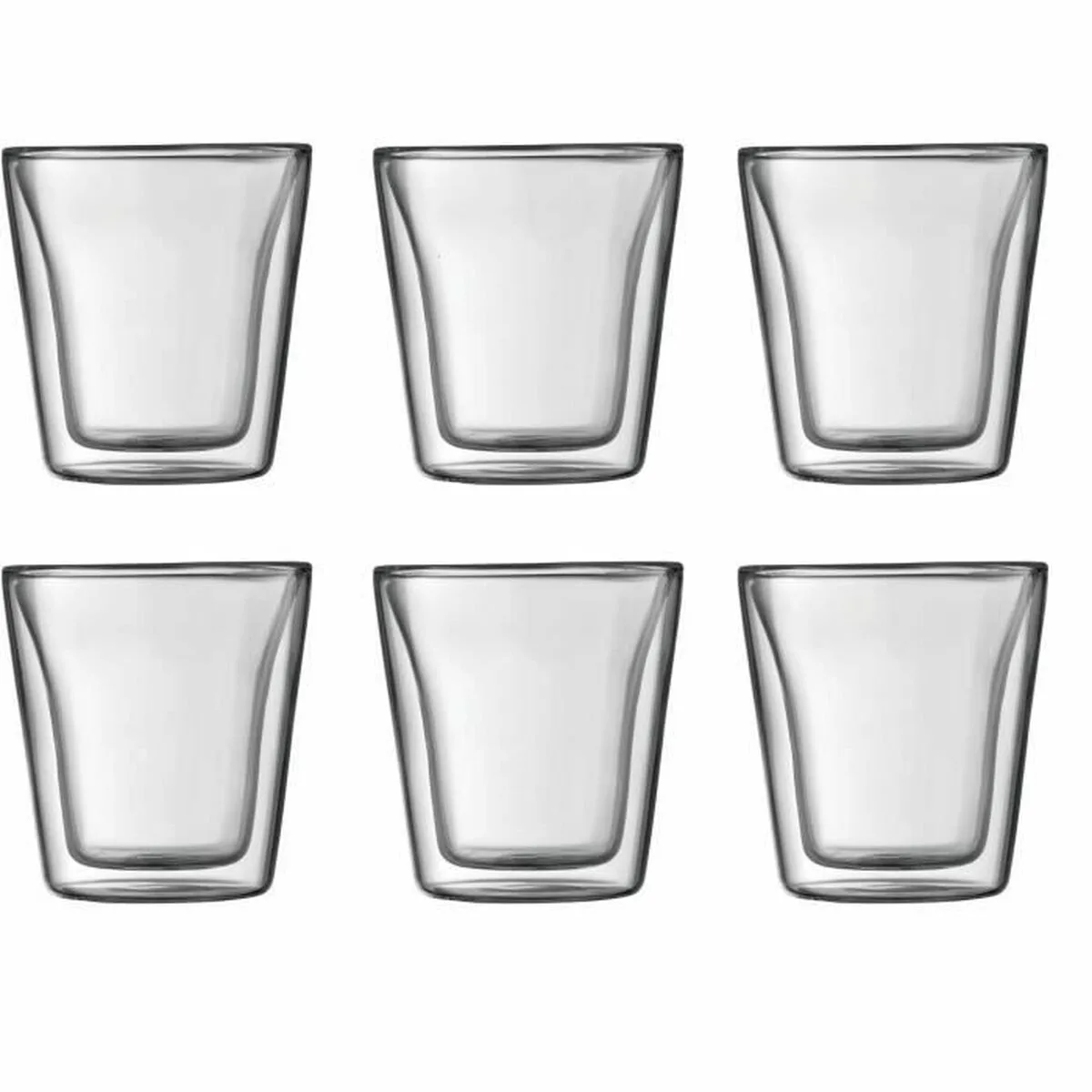 Set de verres bodum 100 ml transparent verre borosilicate lisse 6 pieces 6 unites s7101850099. Diaytar, c'est l'art de la sérendipité appliqué au e-commerce : vous venez pour une chose, vous repartez avec l'objet de vos rêves.