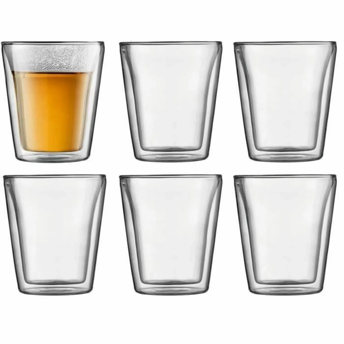Set de verres bodum 200 ml transparent verre borosilicate lisse 6 pieces 6 unites s7101850127. Diaytar incarne le nouveau visage du e-commerce : agile, éclectique et profondément ancré dans les tendances du moment