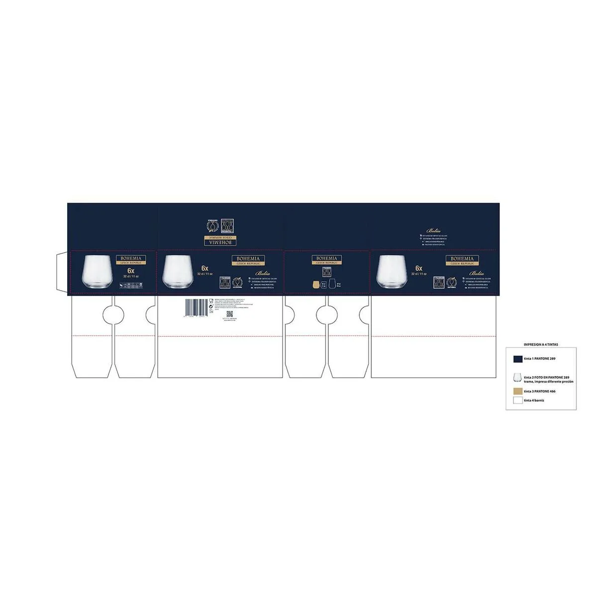 Set de verres bohemia crystal belia transparent verre 320 ml 6 pieces s270537675. Révélez votre style avec la collection capsule Diaytar, limitée et exclusive.