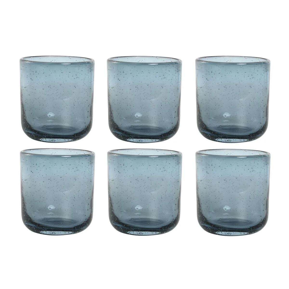 Set de verres home esprit bleu verre 320 ml 6 unites s305710998. Votre garde-robe mérite le style Diaytar - Découvrez nos nouveautés !