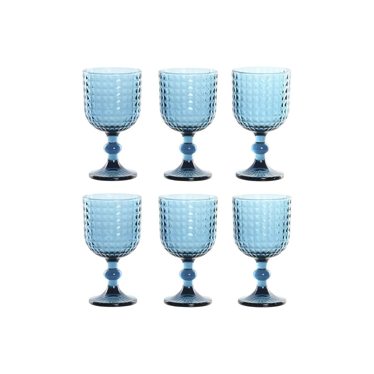 Set de verres home esprit bleu verre 380 ml 6 unites s306054239. Diaytar vous ouvre les portes d'un monde où tous les produits, des plus high-tech aux plus simples, sont source d'inspiration