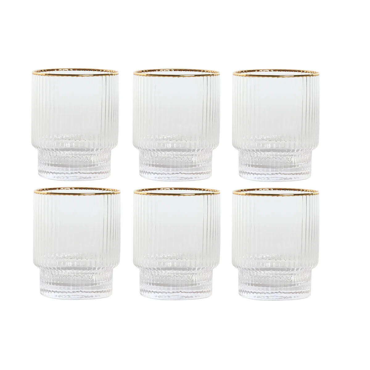 Set de verres home esprit transparent dore verre 320 ml 6 unites s305710345. Bien plus qu'un simple site, Diaytar est une expérience de découverte permanente de produits utiles, beaux et novateurs