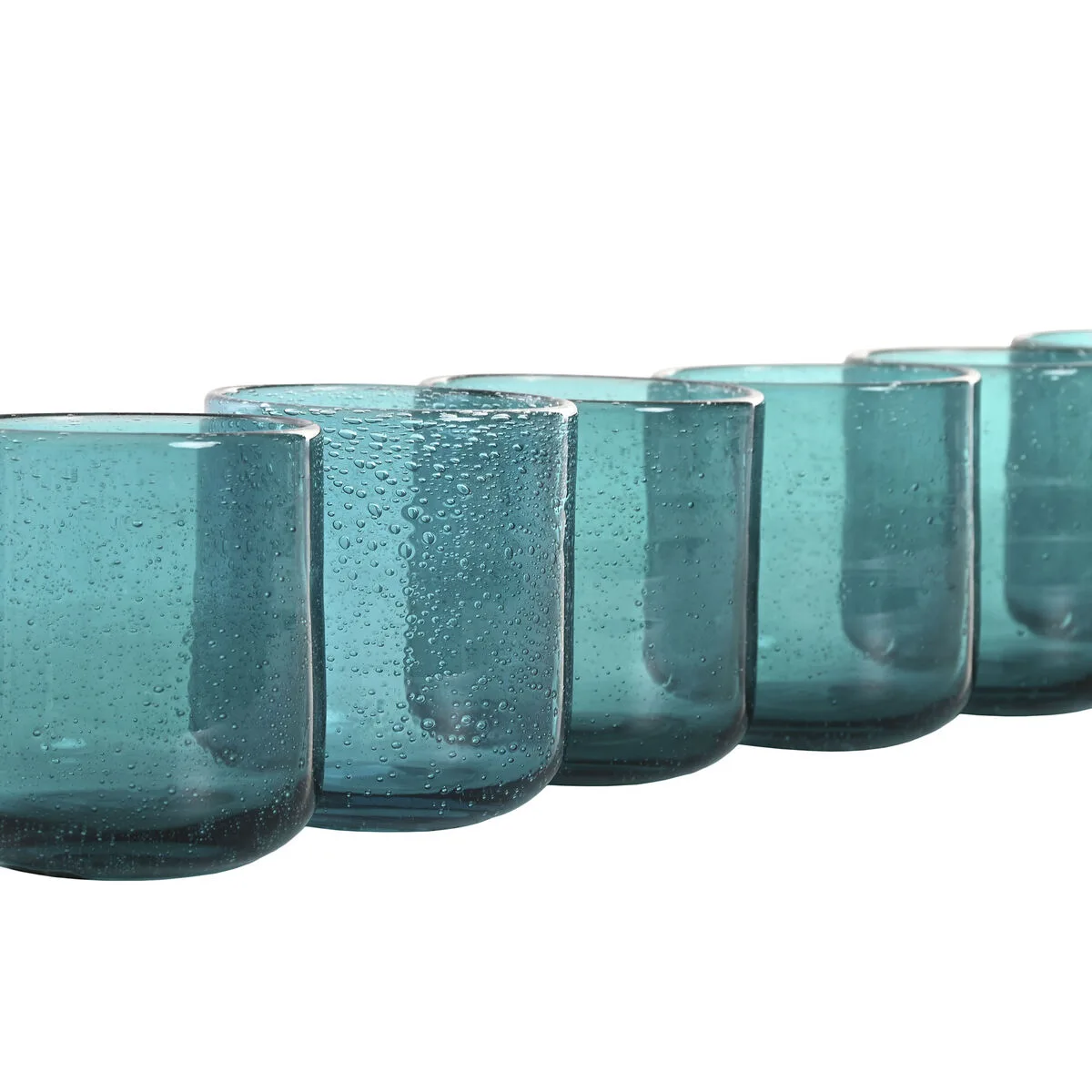Set de verres home esprit turquoise verre 320 ml 6 unites s306097260. Votre foyer mérite le style et le confort des produits Diaytar Home.