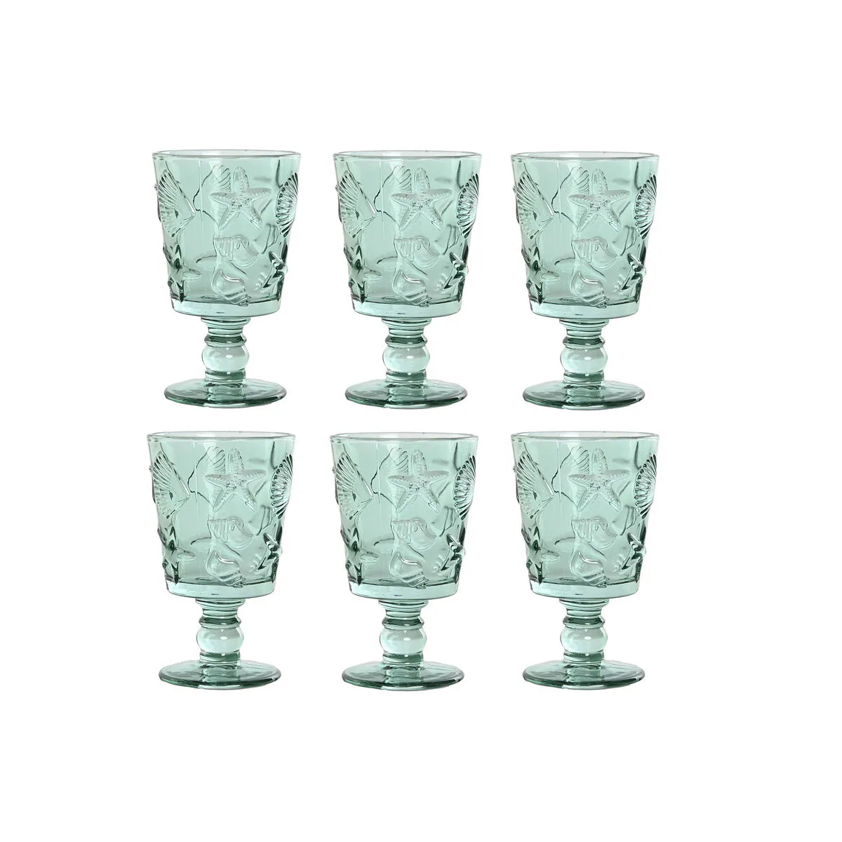 Set de verres home esprit turquoise verre 345 ml 6 unites s306053032. Nous avons infusé Diaytar avec une dose massive de passion pour le produit. Contagieux : vous allez l'attraper.