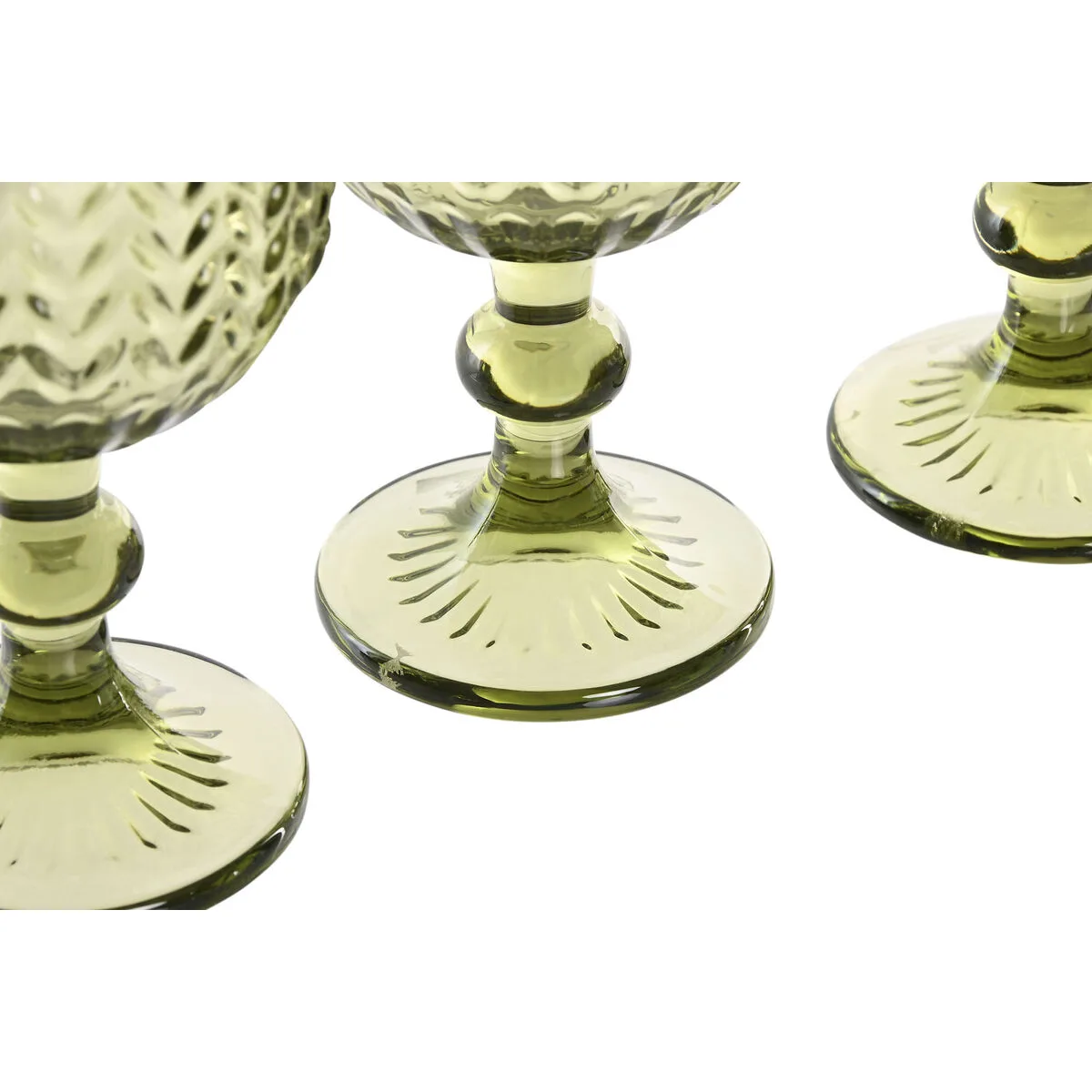 Set de verres home esprit vert verre 380 ml 6 unites s306053879. Votre garde-robe mérite le style Diaytar - Découvrez nos nouveautés !