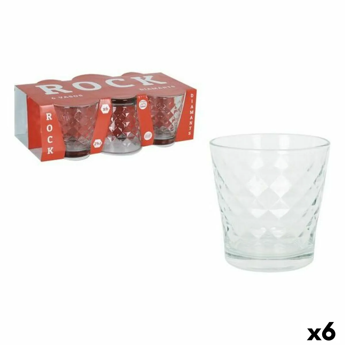 Set de verres la mediterranea 123881 6 pieces 6 unites s222860216. Diaytar Fashion : Soyez à la pointe de la mode avec nos collections exclusives.