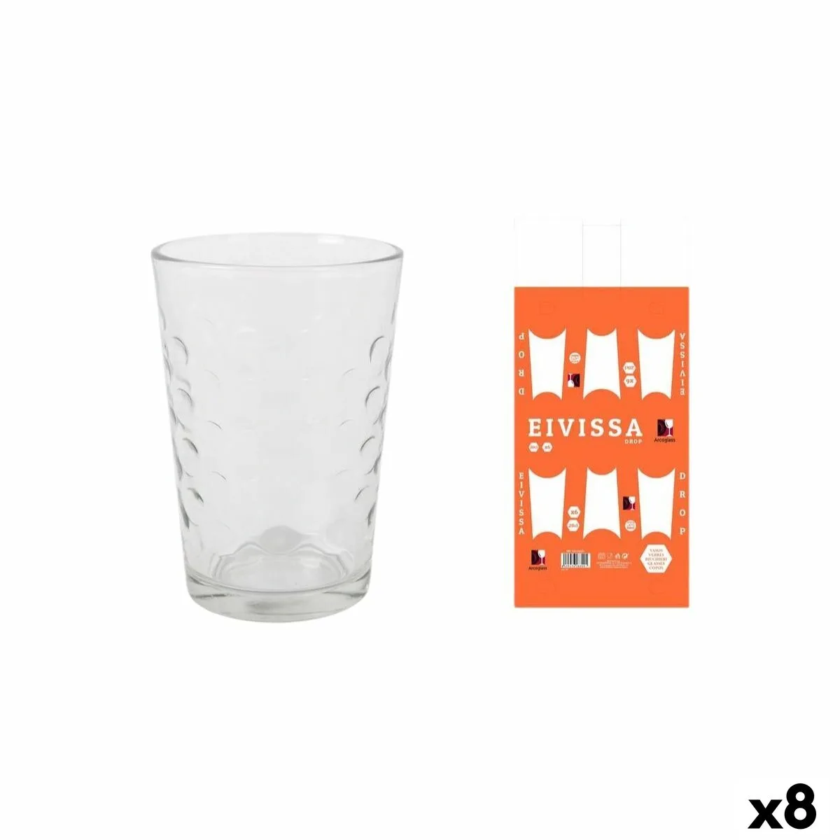 Set de verres la mediterranea drop 6 pieces 8 unites s223663792. Diaytar : La boutique qui réunit qualité, tendance et prix accessibles sous un même toit.