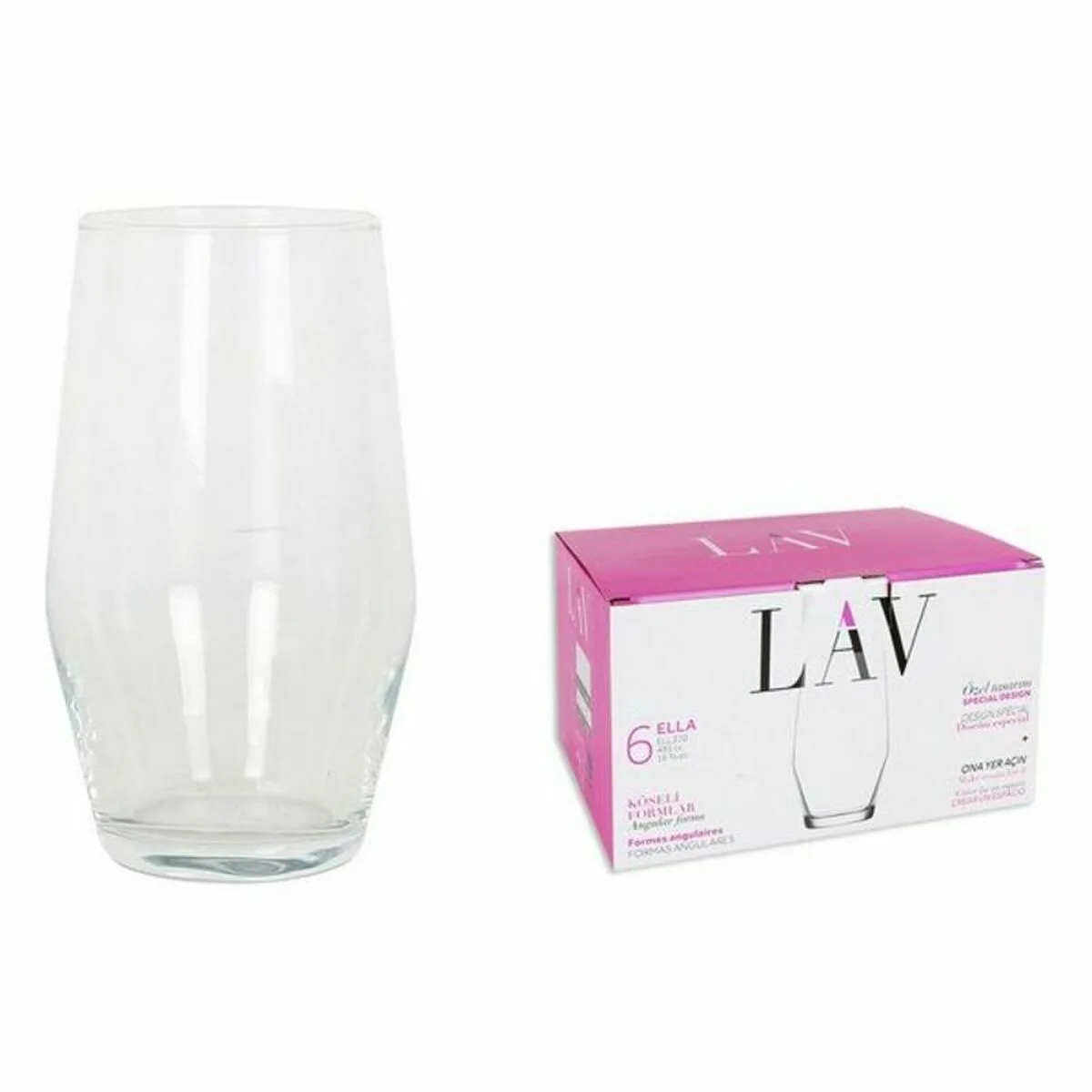Set de verres lav 144954 6 pieces 8 unites 495 ml s222732842. L'ambition de Diaytar : devenir votre boutique en ligne de référence pour tous les produits qui améliorent votre vie