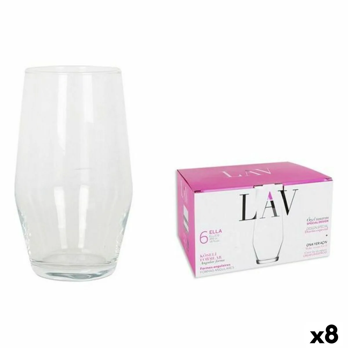 Set de verres lav 144954 6 pieces 8 unites 495 ml s222732847. Diaytar a été imaginé pour les acheteurs avisés qui recherchent autant la performance que le design dans leurs produits