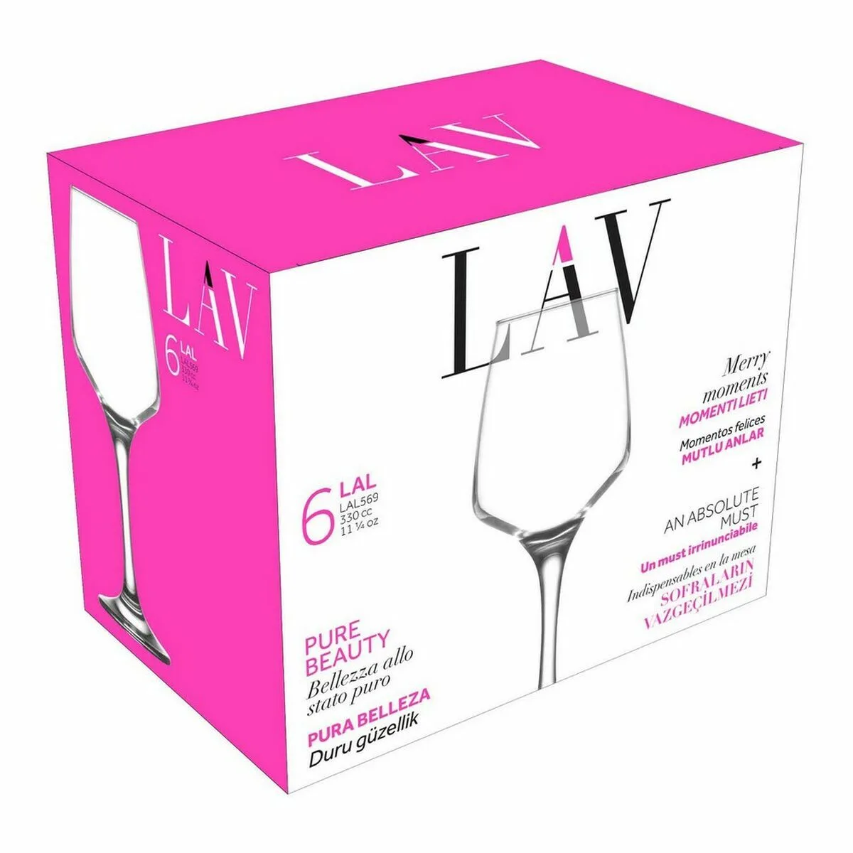 Set de verres lav lal 6 unites s220926060. Diaytar a sélectionné pour vous une palette de produits allant de l'électronique grand public aux must-have de la maison
