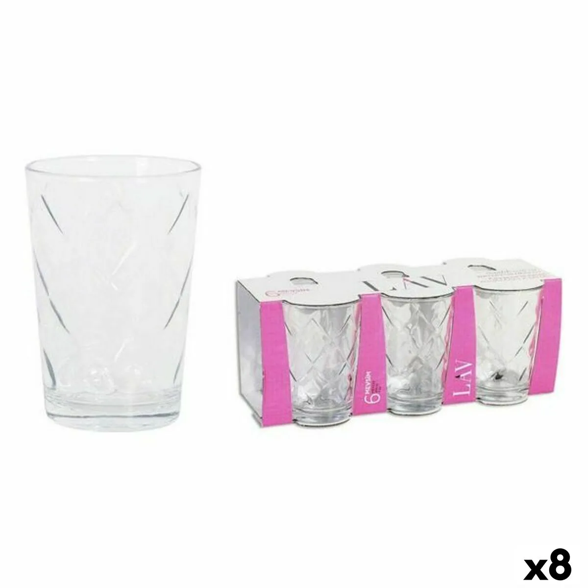 Set de verres lav lv mev220e 6 pieces 8 unites 205 ml s222729745. Innovation, style et qualité : les trois piliers de l'expérience Diaytar.