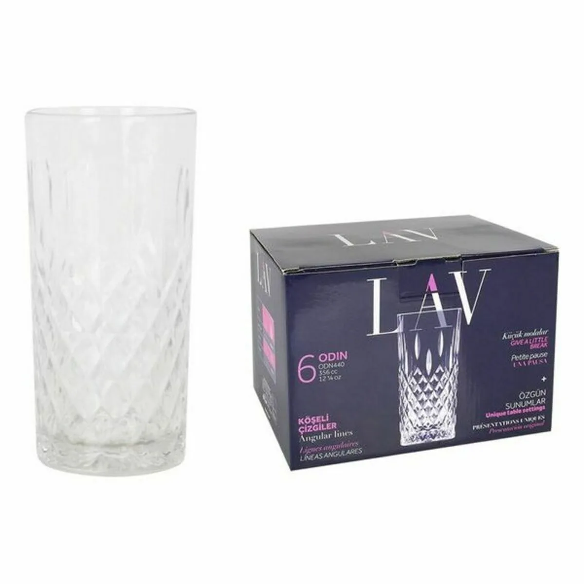 Set de verres lav odin 6 pieces 4 unites 356 ml s222733989. Bienvenue sur Diaytar, où le shopping généraliste devient une chasse au trésor pour produits tendance et innovants