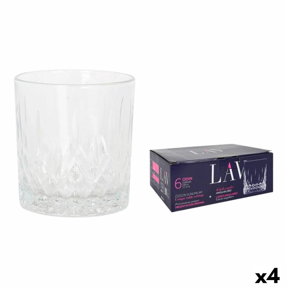 Set de verres lav odin 6 pieces 4 unites s223506259. Diaytar révolutionne votre façon de faire du shopping en ligne !
