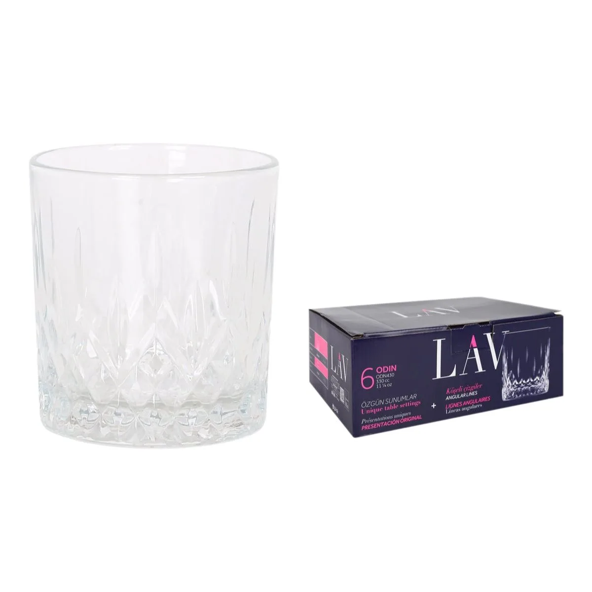 Set de verres lav odin 6 pieces 4 unites s223506282. Diaytar révolutionne votre expérience d'achat en ligne avec une curation unique de produits tendance, high-tech et lifestyle