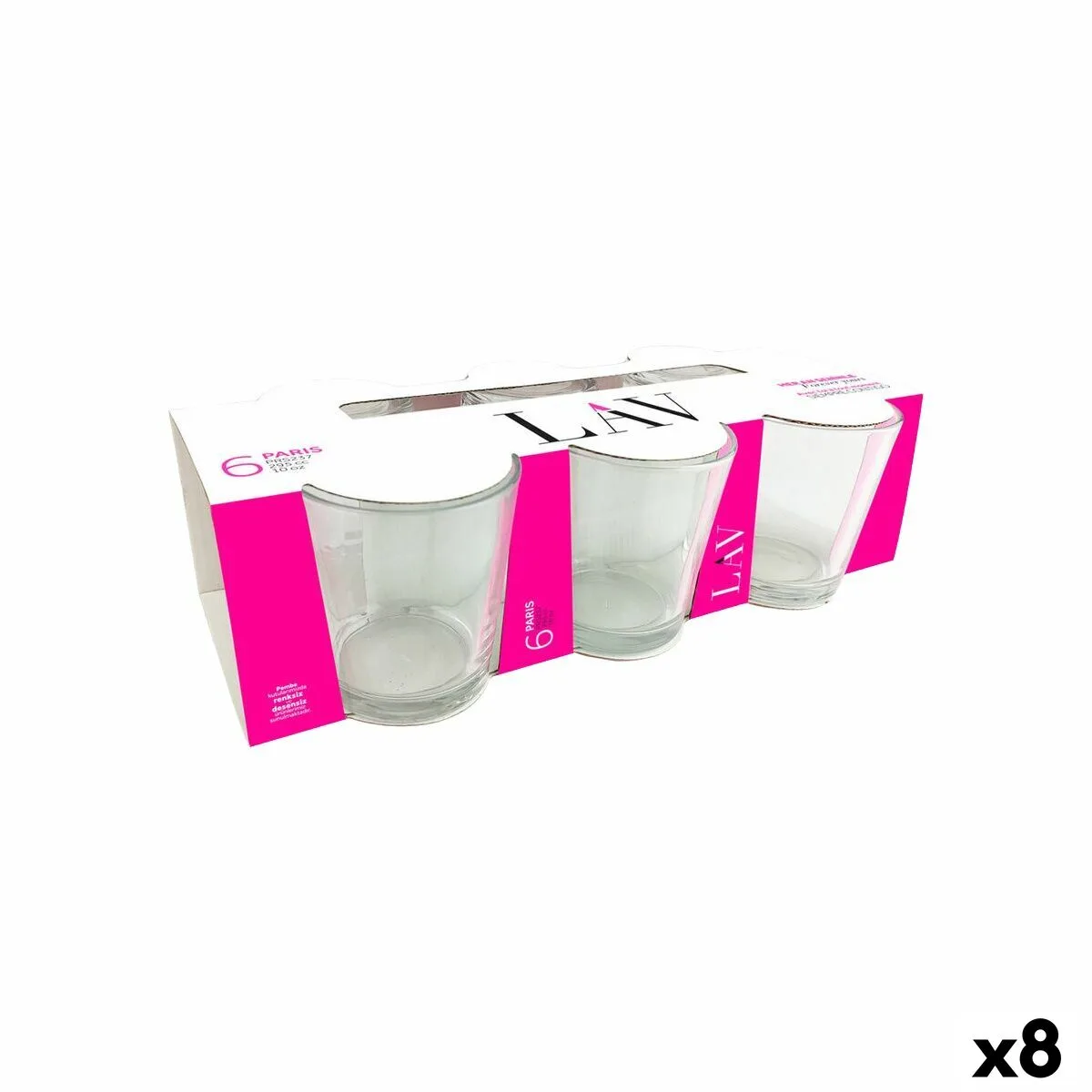 Set de verres lav paris 6 pieces 8 unites s223638763. Diaytar, c'est la promesse tenue d'un e-commerce où l'émerveillement devant un produit simple est encore possible.