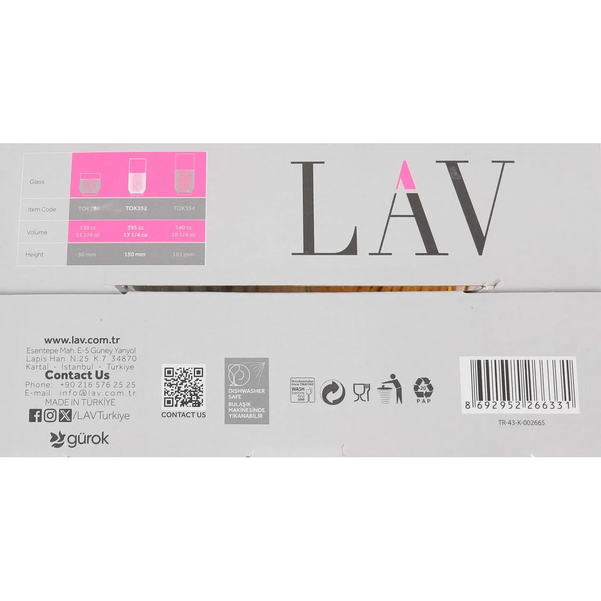 Set de verres lav tokyo 4 pieces 6 unites s223513025. Nous traitons chaque produit Diaytar avec le même respect que si nous devions l'offrir à un proche. La qualité est non-négociable.