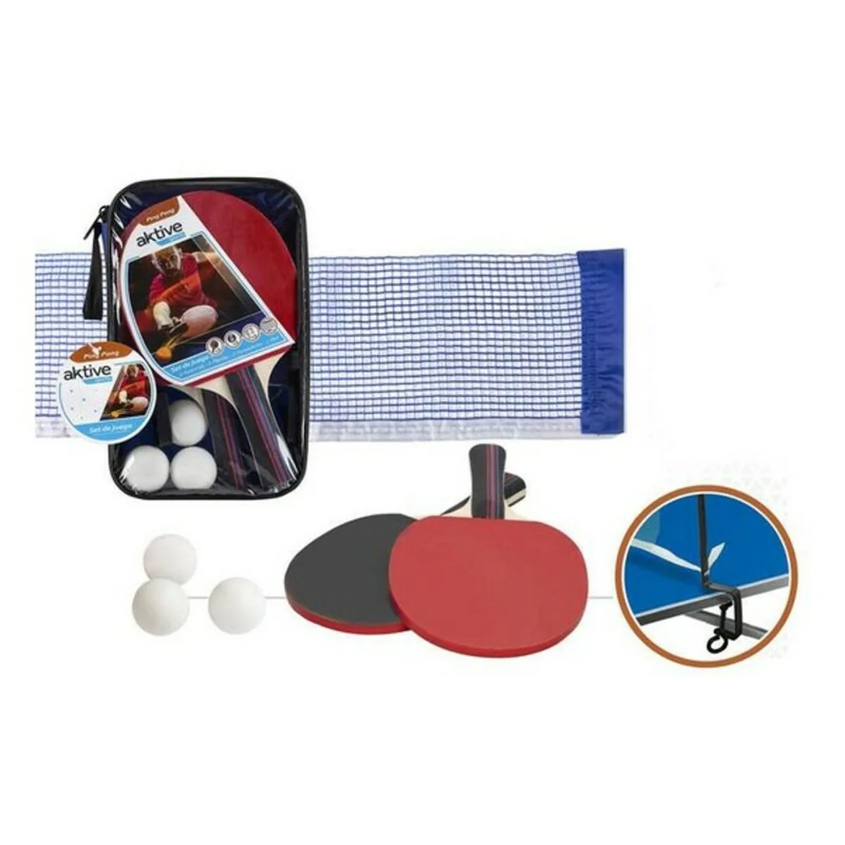 Set ping pong aktive sports aktive 6 pcs s241196357. Notre mission chez Diaytar : démocratiser l'accès aux produits extraordinaires, sans rogner sur le design ou la qualité.