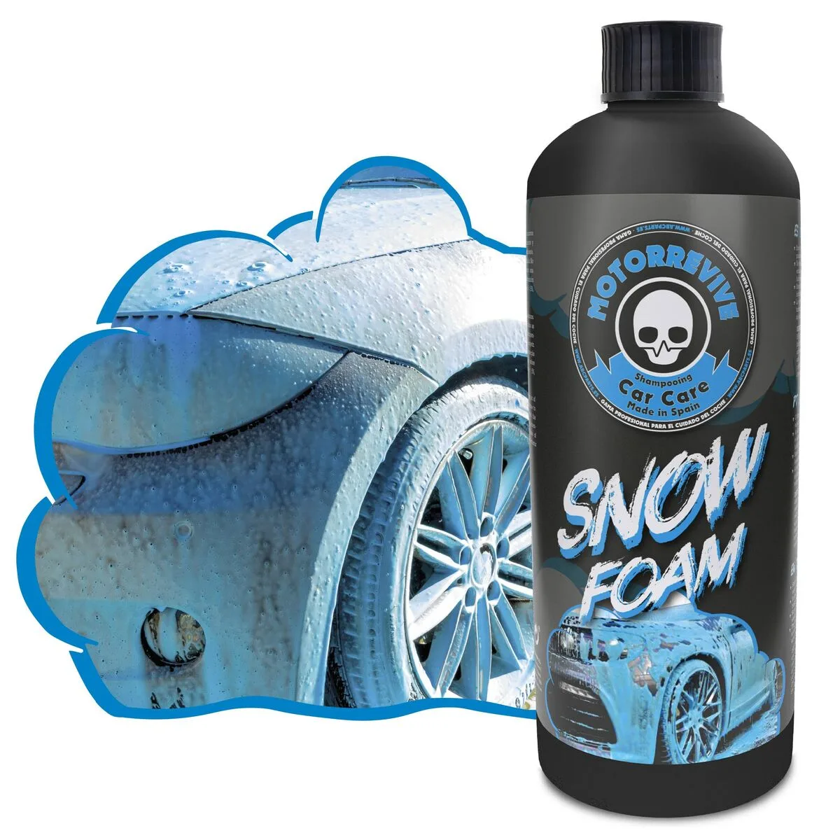 Shampoing pour voiture motorrevive snow foam bleu concentre 500 ml s3711436284. L'excellence à portée de clic avec la boutique en ligne Diaytar.