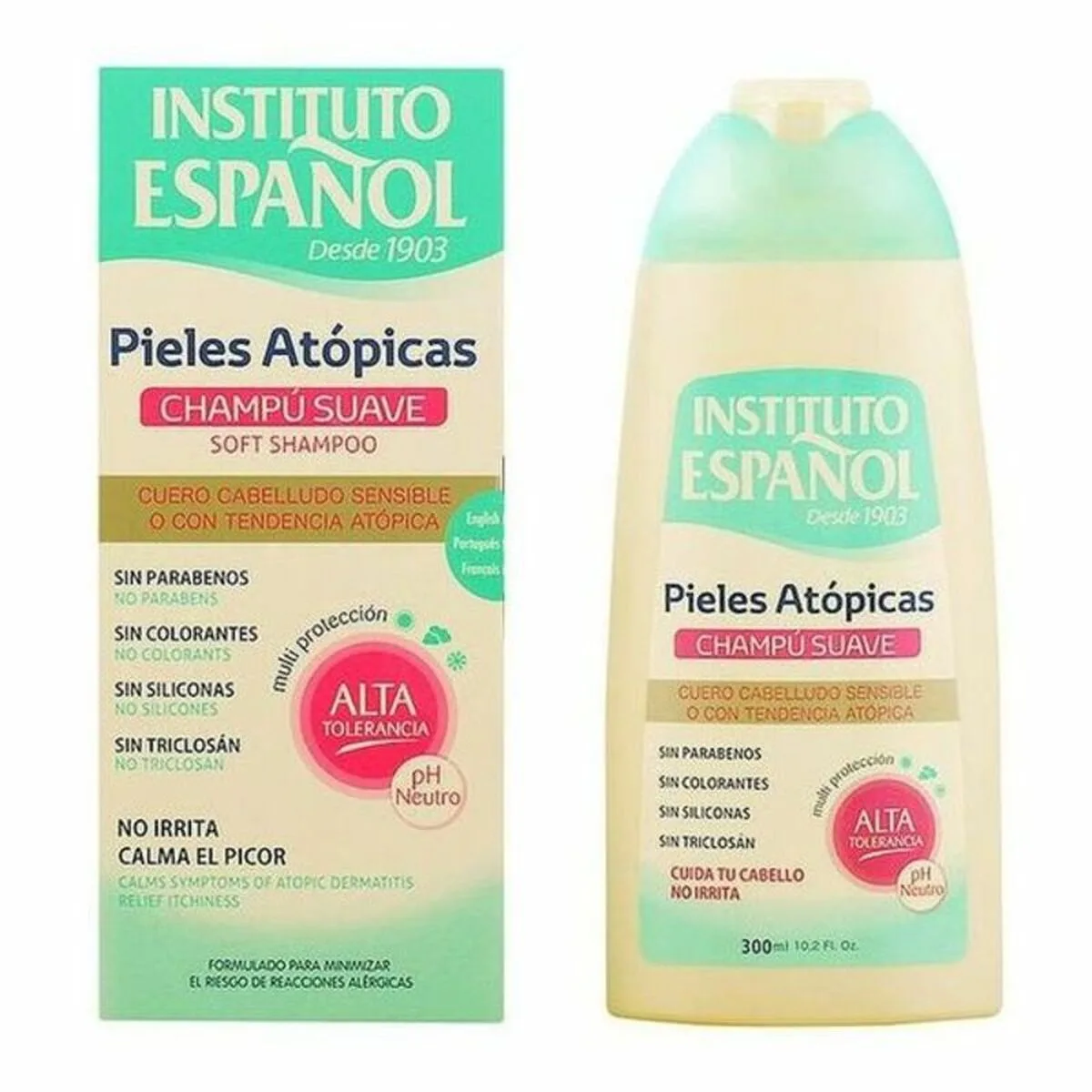 Shampooing doux instituto espanol piel atopica 300 ml s052130217. Bienvenue chez Diaytar - Votre destination shopping pour tous vos besoins du quotidien !