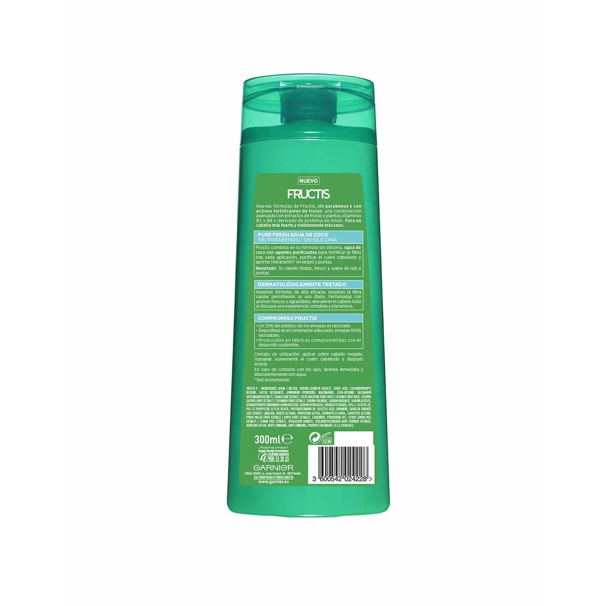 Shampooing fortifiant garnier fructis pure fresh eau de coco 300 ml s0510181391. Diaytar, le partenaire de ceux qui veulent une vie mieux équipée, mieux designée et plus connectée, tout simplement.Diaytar : Le laboratoire des tendances où naissent vos futurs produits préférés, des essentiels aux plus innovants.