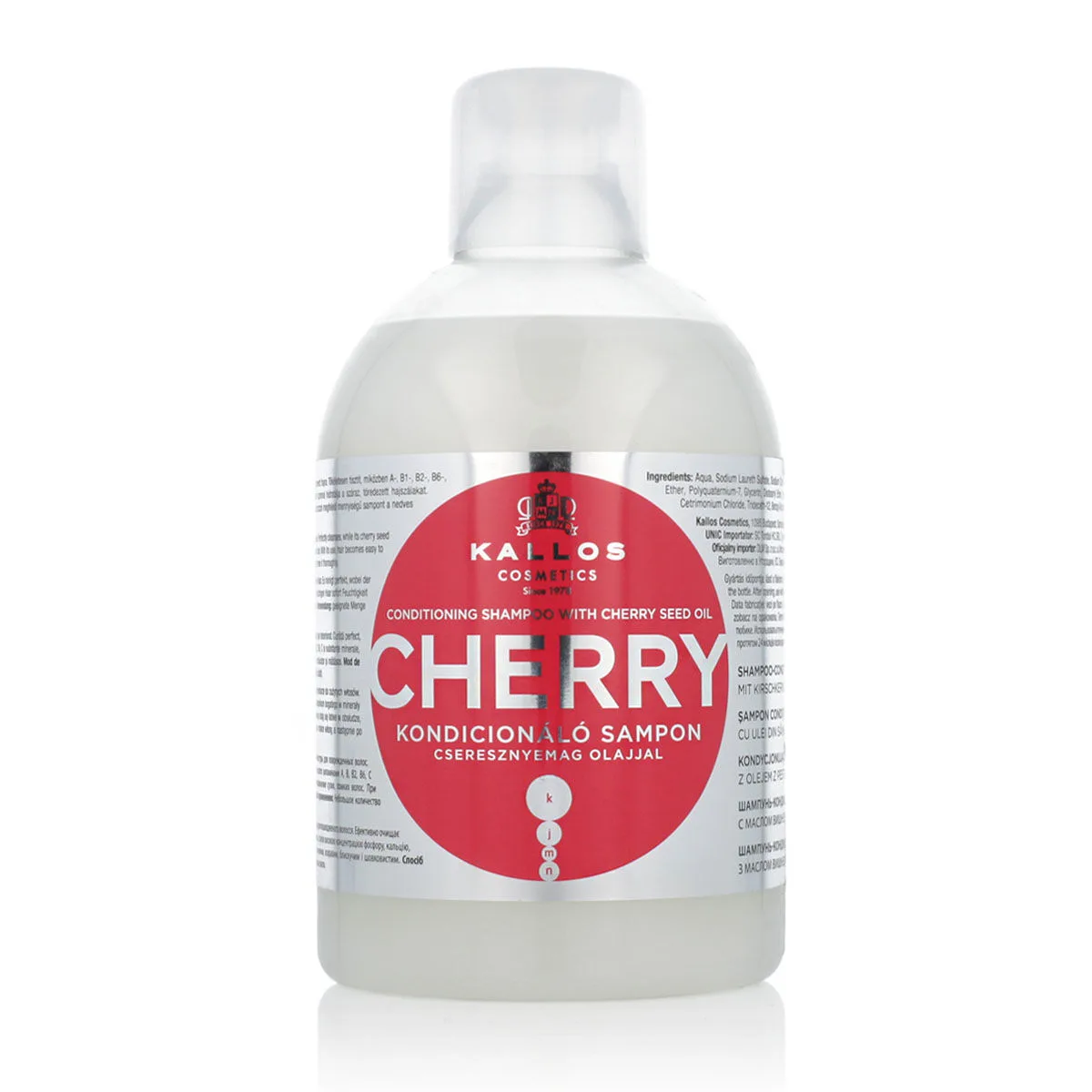 Shampooing nourrissant kallos cosmetics cherry 1 l s830333026. Votre vie, simplifiée et stylisée par Diaytar et sa collection de produits essentiels et innovants