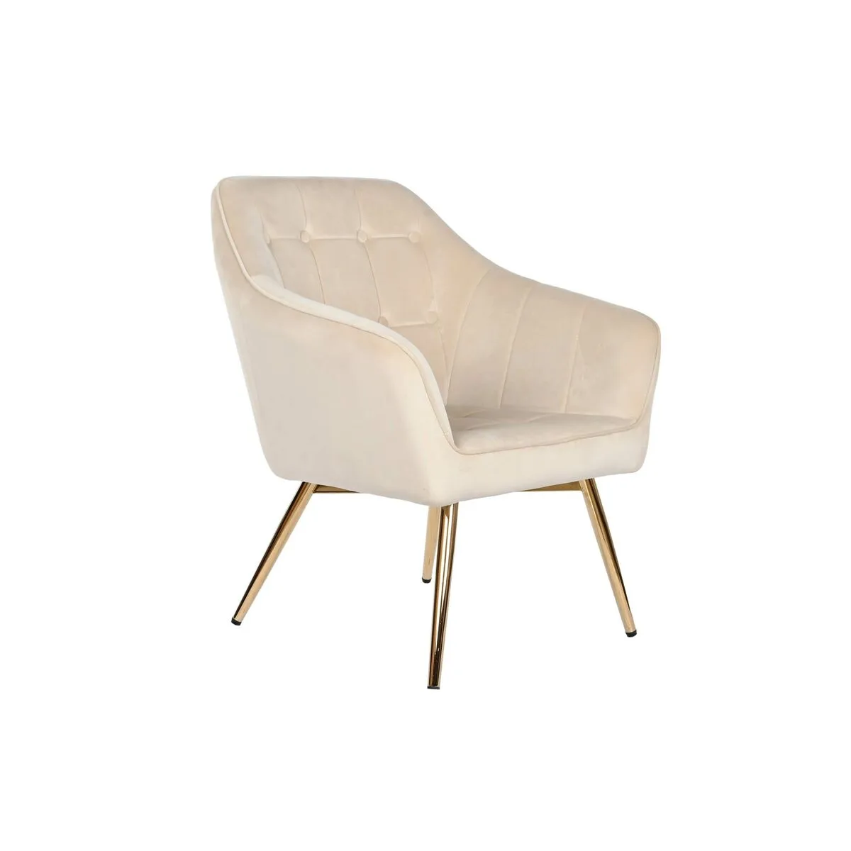 Siege dkd home decor creme dore metal 74 x 74 x 90 cm s305284525. Diaytar, le nom qui garantit que chaque produit, du plus technologique au plus basique, a été choisi avec goût et exigence