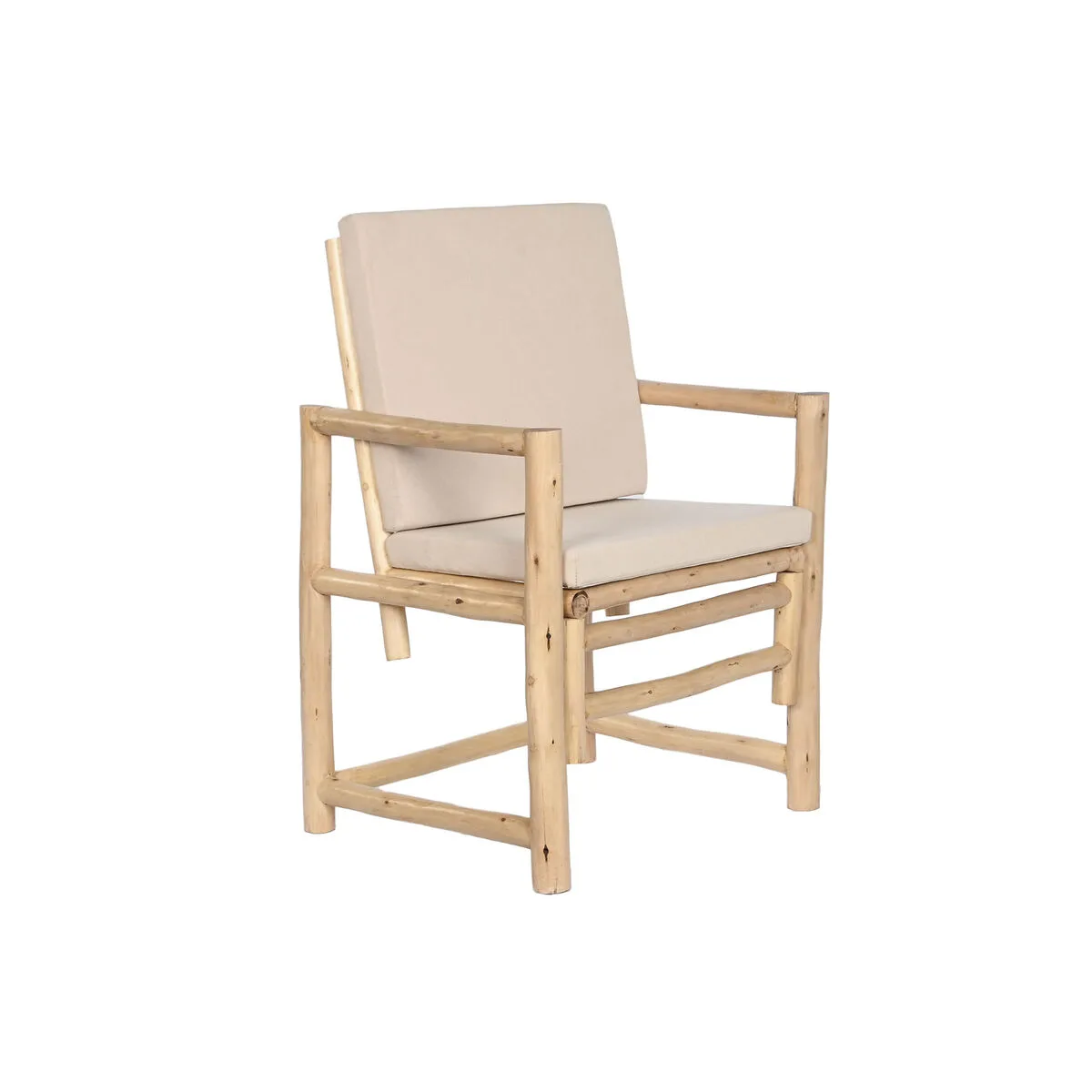 Siege home esprit blanc beige naturel coton 61 x 50 x 90 cm s305422781. Tendance, confort et qualité : la trilogie gagnante de Diaytar Mode.
