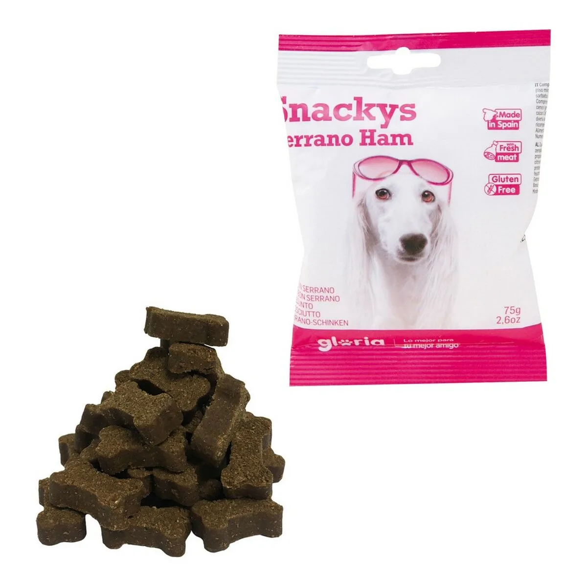 Snack pour chiens gloria jambon 30 x 75 g s610041249. Pour un shopping sans limites : Diaytar déniche pour vous le meilleur des produits généraux, électroniques et de style de vie