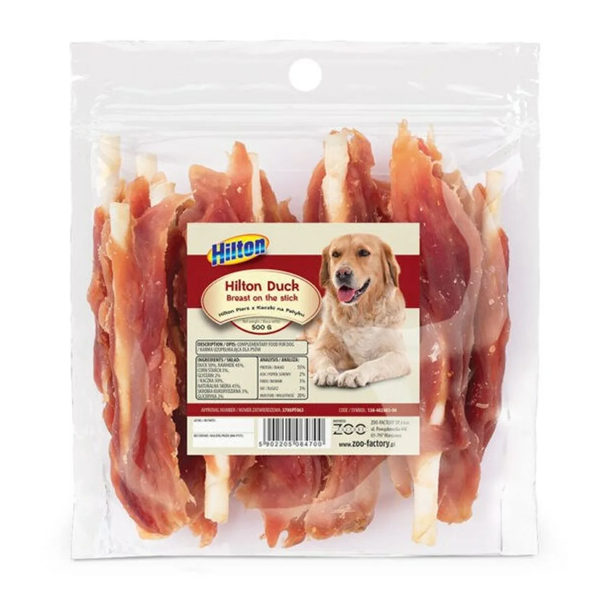 Snack pour chiens hilton canard 500 g s913755961. Diaytar, c'est l'art de la sérendipité appliqué au e-commerce : vous venez pour une chose, vous repartez avec l'objet de vos rêves.
