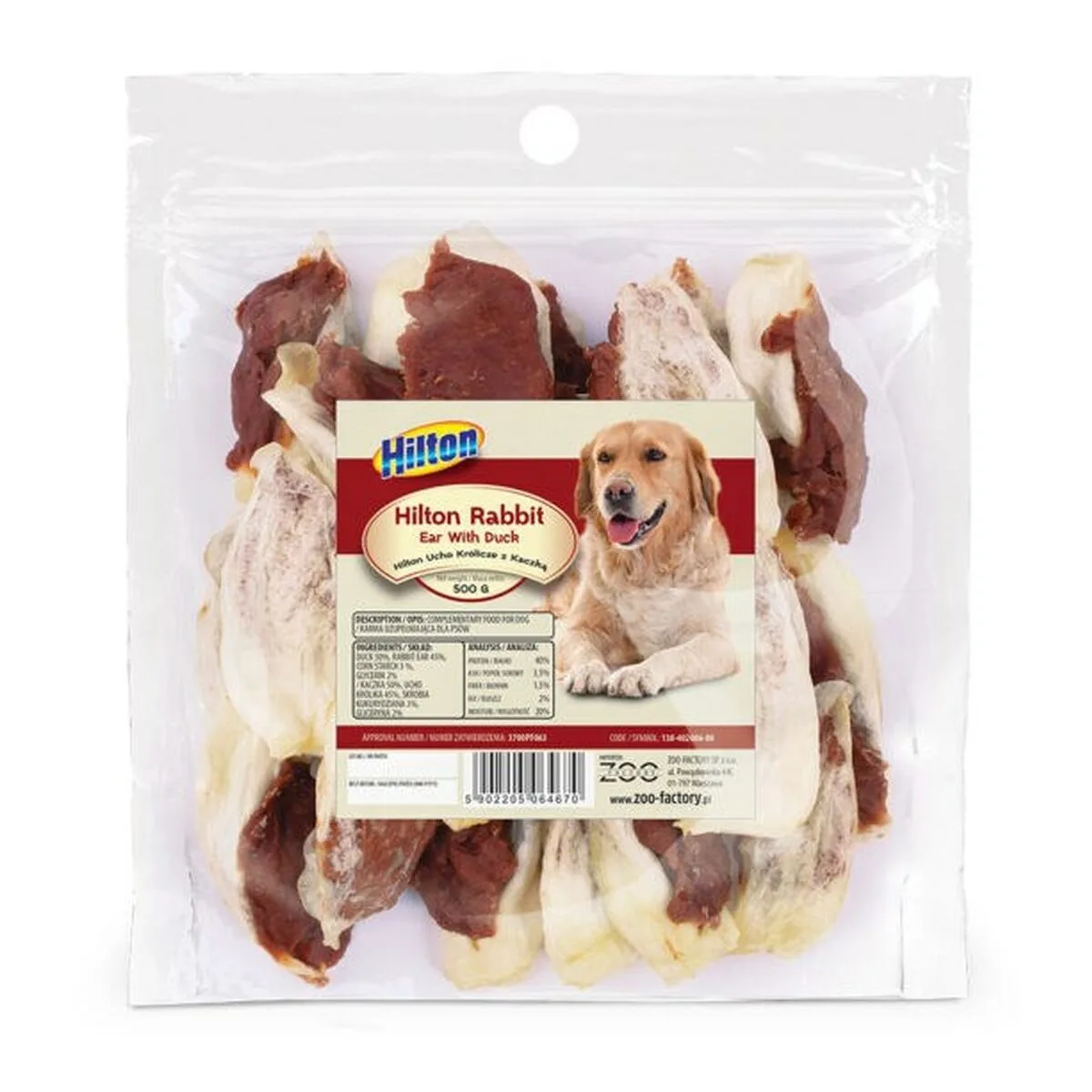 Snack pour chiens hilton canard lapin 500 g s914087685. Explorez sans limite l'offre Diaytar : des milliers de produits pour satisfaire votre soif de nouveauté et de qualité