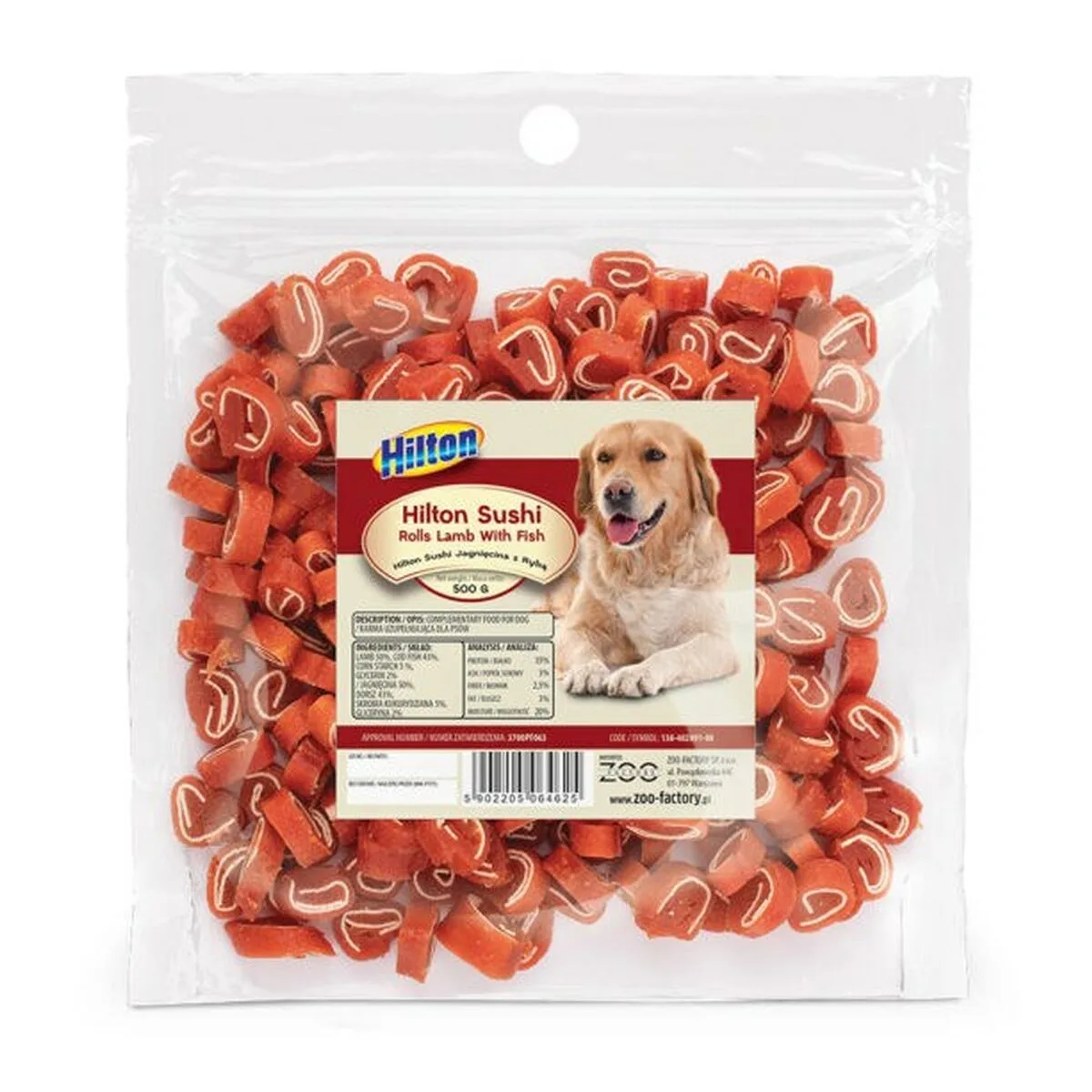 Snack pour chiens hilton sushi rolls agneau morue 500 g s910896578. Explorez la galerie virtuelle Diaytar et laissez-vous séduire par nos produits généraux tendance et nos inventions électroniques exclusives
