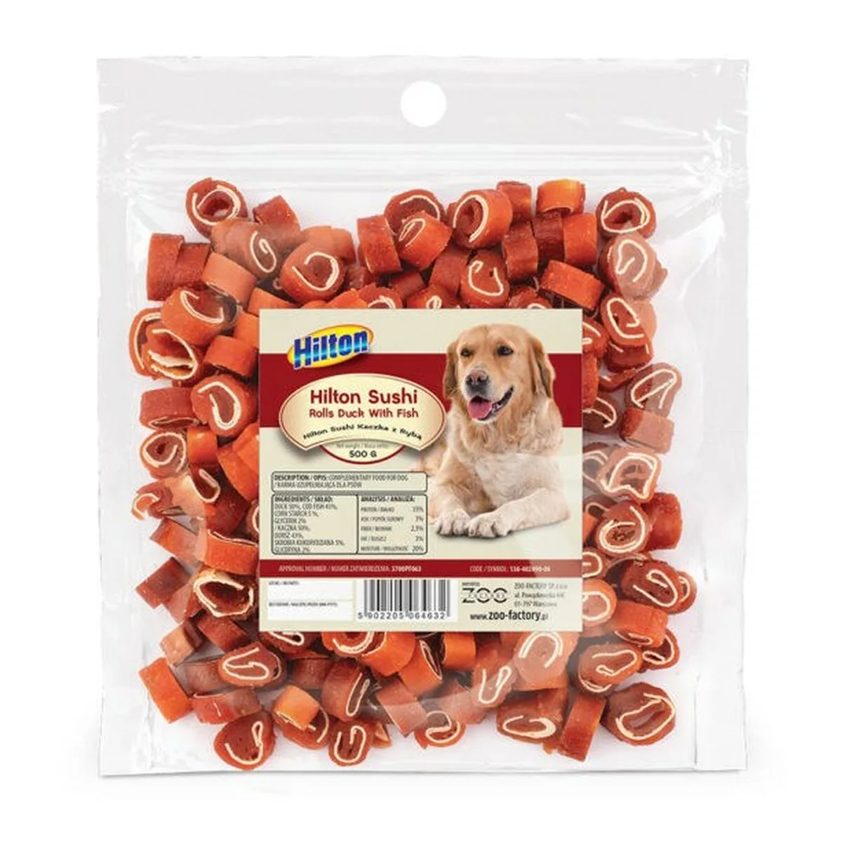 Snack pour chiens hilton sushi rolls canard morue 500 g s910896479. Diaytar révolutionne votre façon de faire du shopping en ligne !