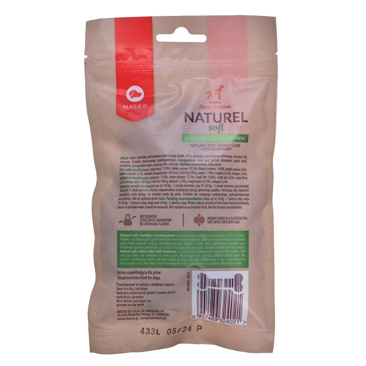 Snack pour chiens maced lapin 100 g s910903463. Nous avons infusé Diaytar avec une dose massive de passion pour le produit. Contagieux : vous allez l'attraper.