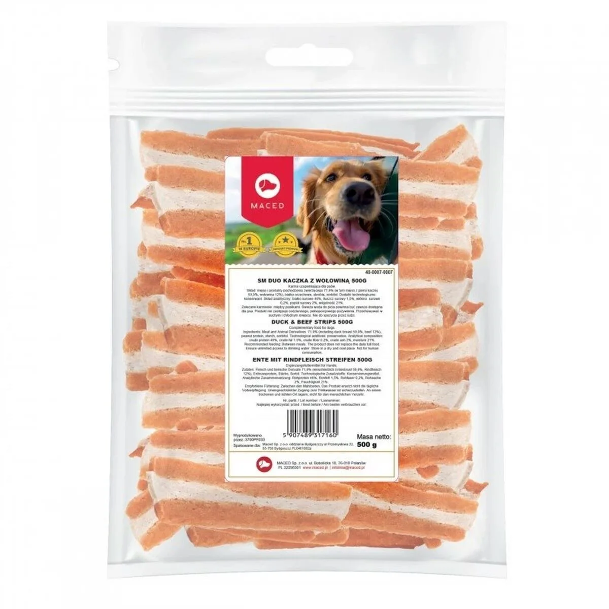 Snack pour chiens maced poulet veau 500 g s911072871. Nous sommes fiers de vous présenter Diaytar, une plateforme où l'amour du produit général et tendance est roi