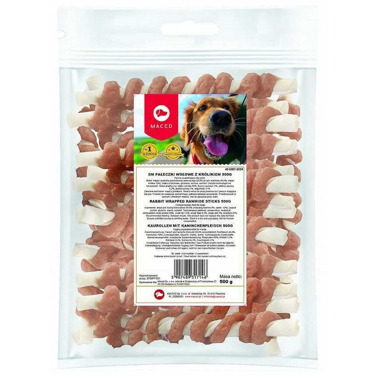 Snack pour chiens maced veau lapin 500 g s910906117. Explorez la galerie virtuelle Diaytar et laissez-vous séduire par nos produits généraux tendance et nos inventions électroniques exclusives